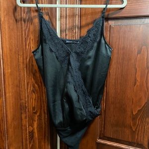 Brand New Abercrombie Silk Bodysuit
